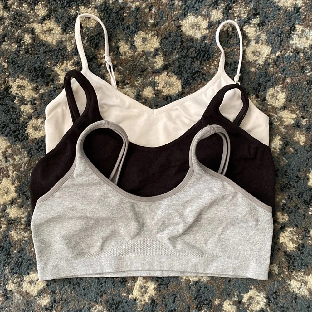 Girls XL Bras - Set of 3